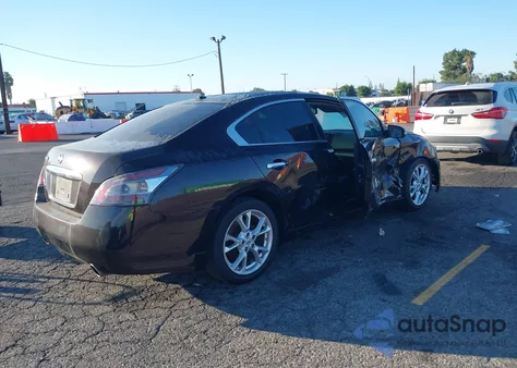 2014 Nissan Maxima 3.5 Sv from USA, damaged, VIN 1N4AA5APXEC489870